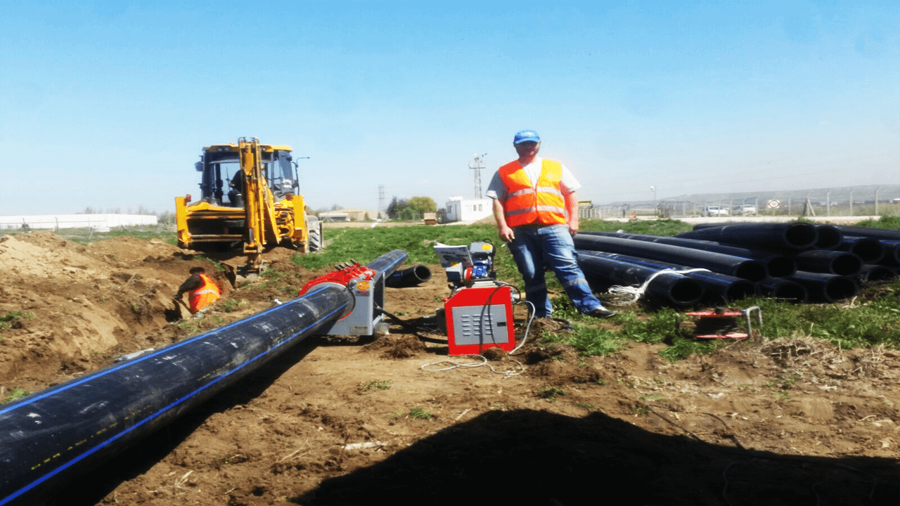 Hdpe boru yerleştirme